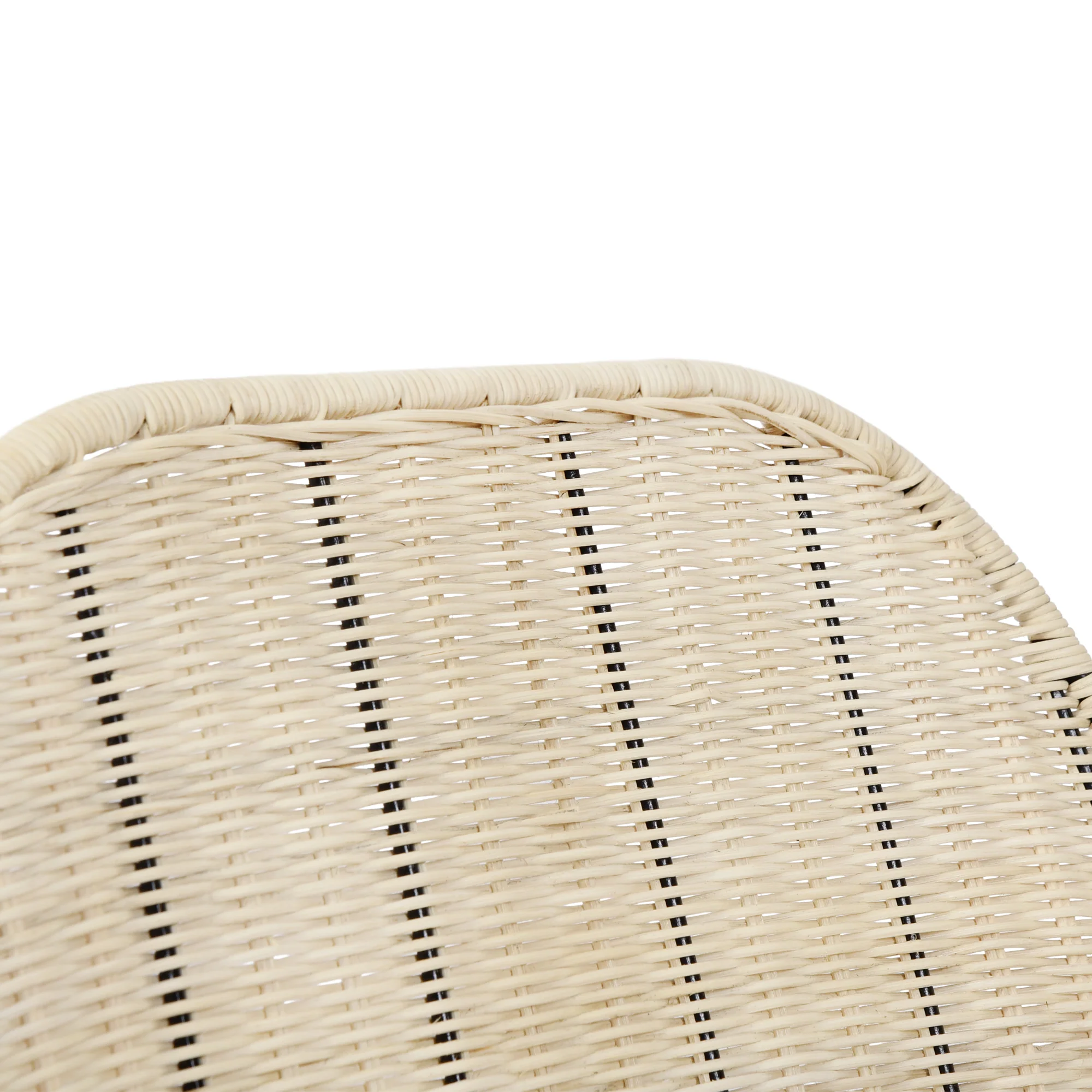 BOLA - Lot de 2 chaises de salle à manger design boheme en rotin naturel - Image 8