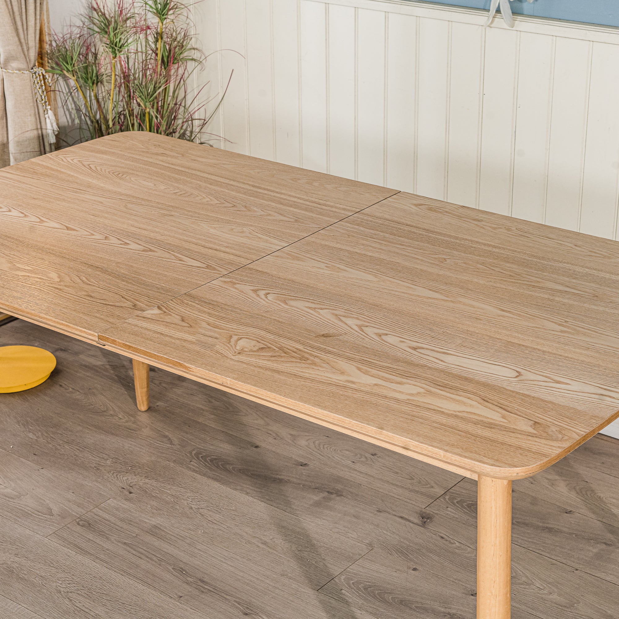 CORTE - Table à manger 6-8 personnes extensible et rectangulaire en bois massif - Image 9