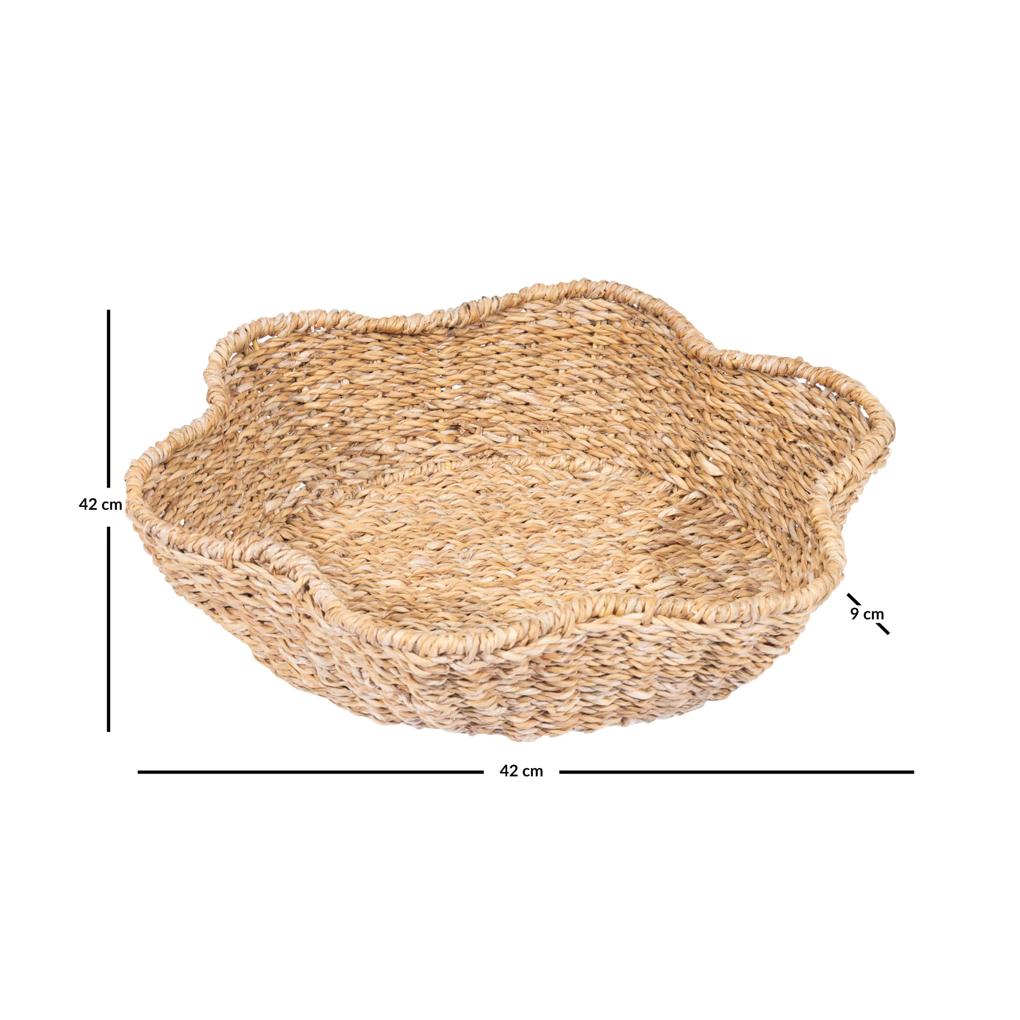 ELSA - Corbeille en fibres naturelles marron - Image 4
