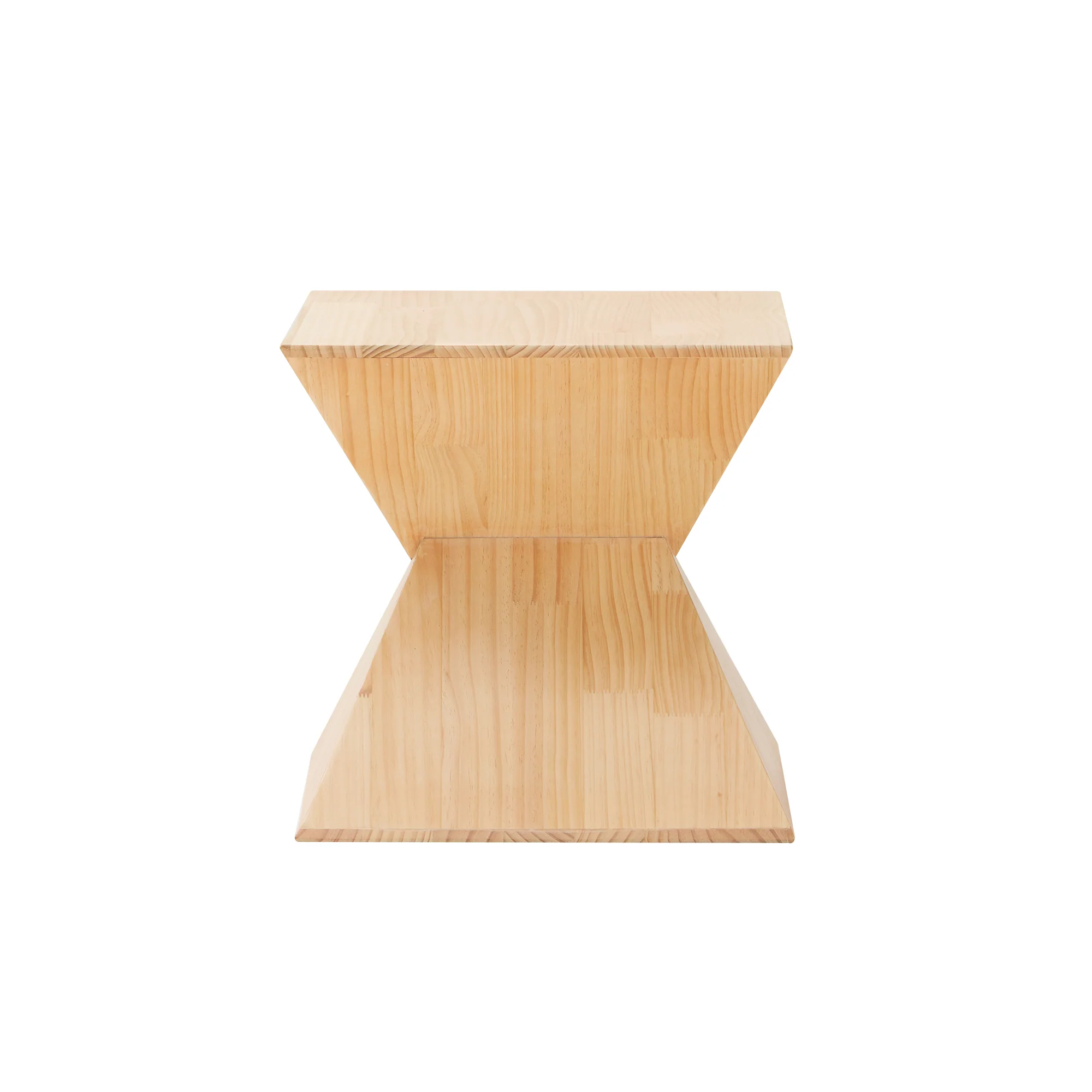 EMDEN - Table d'appoint en bois de pin massif naturel - Image 7