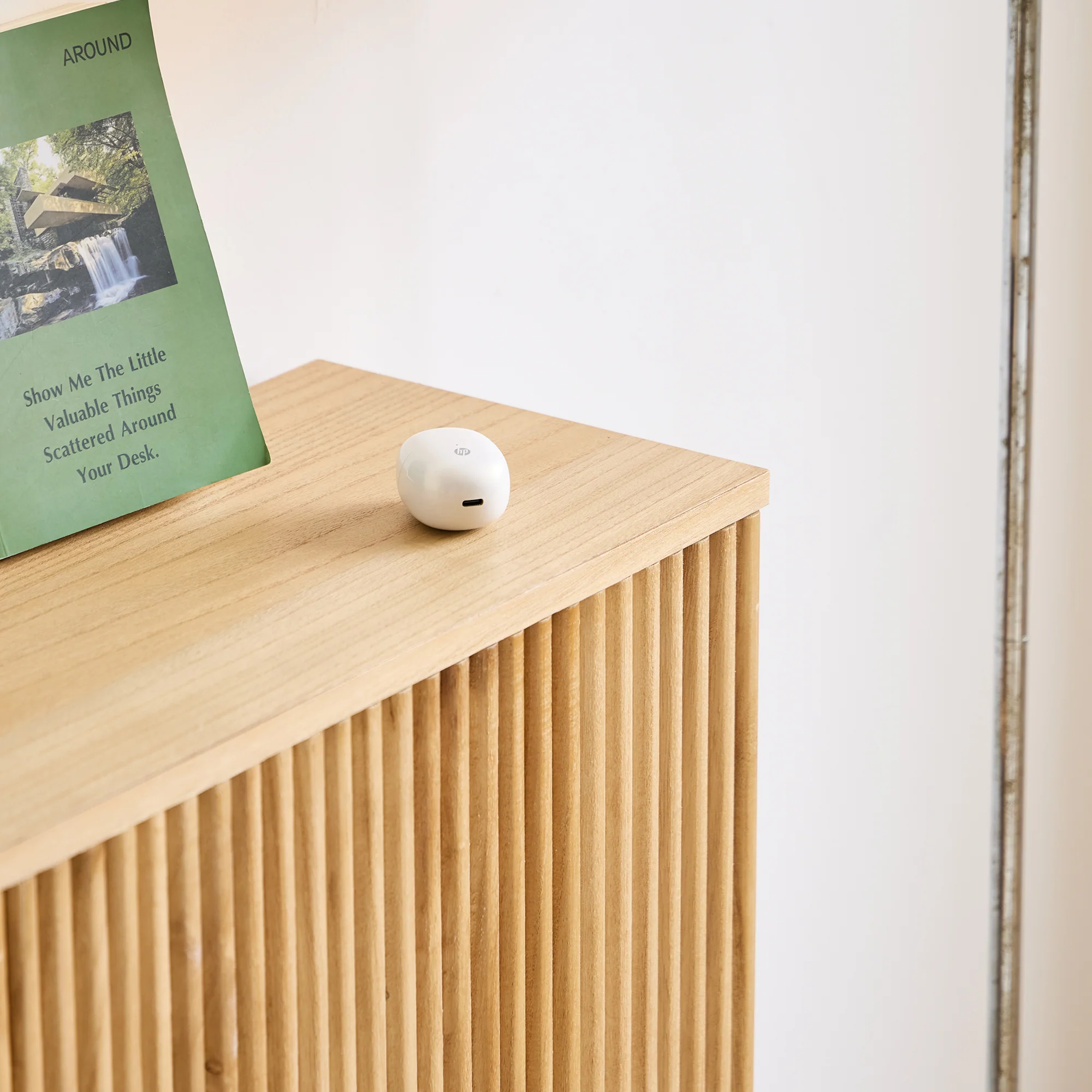 ESLOV - Tête de lit 140 en bois avec rangements - Image 4