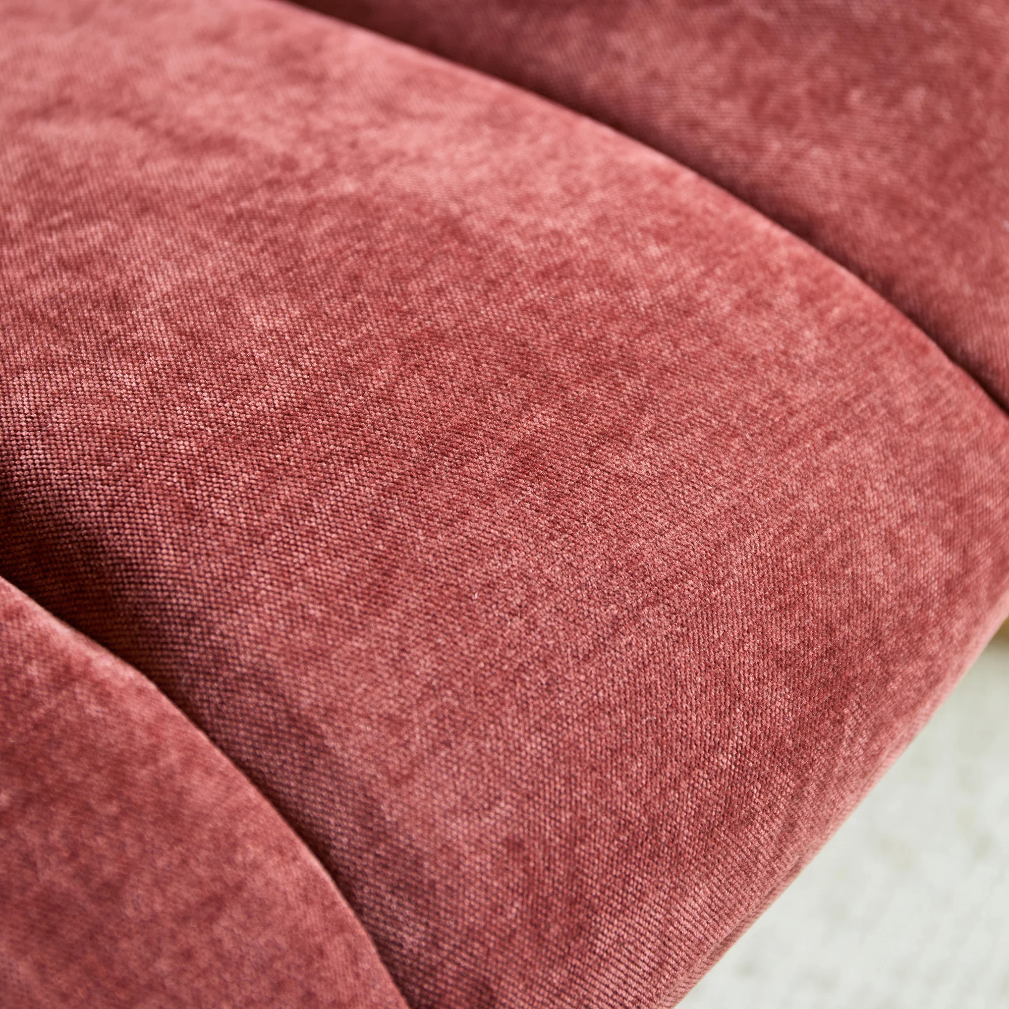 NAMSOS - Fauteuil swivel pivotant en tissu terracotta - Image 7