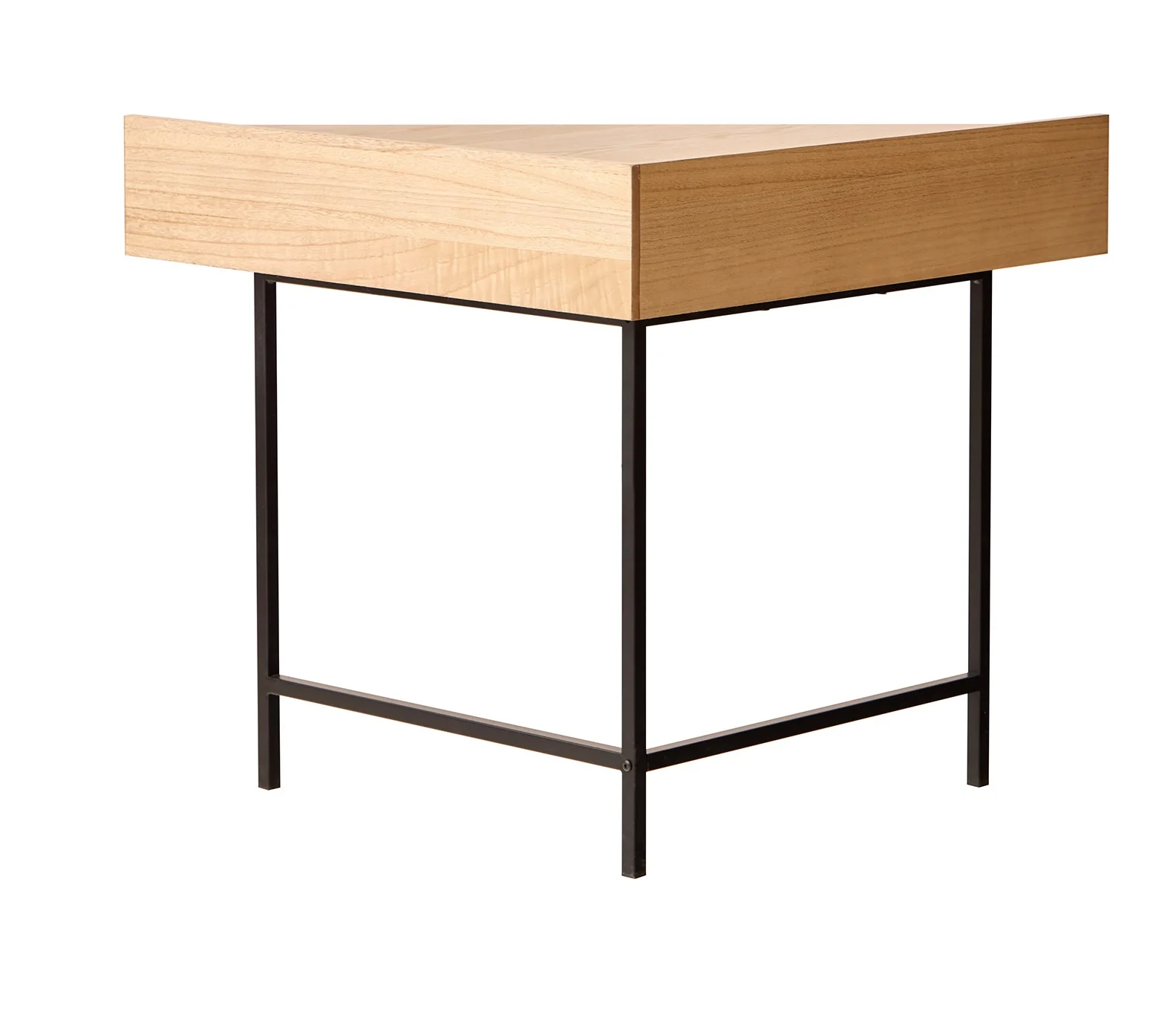 SETO - Bureau d'angle en bois et métal 1 tiroir - Image 9