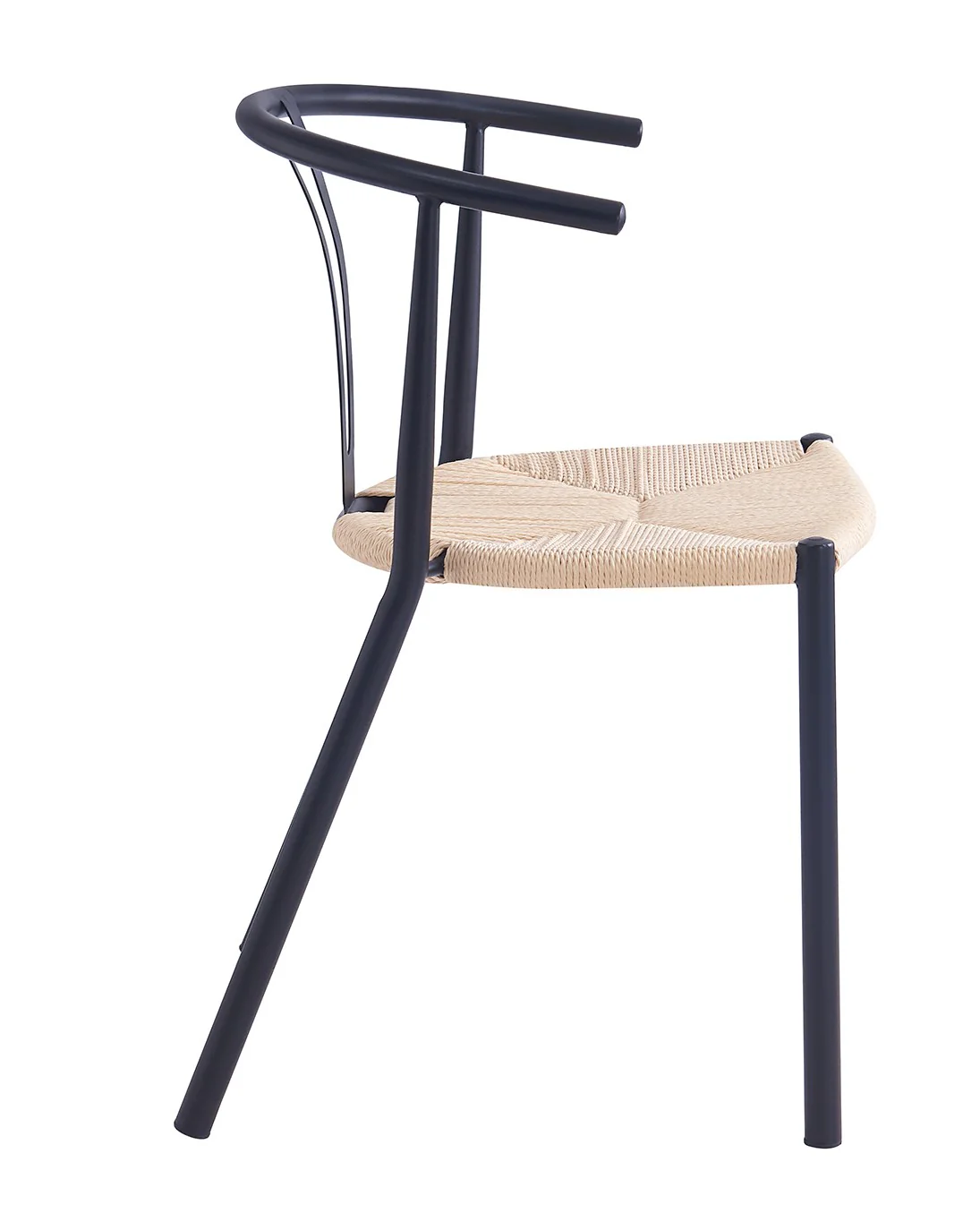 SUKI - Lot de 2 chaises en métal et corde - Image 7