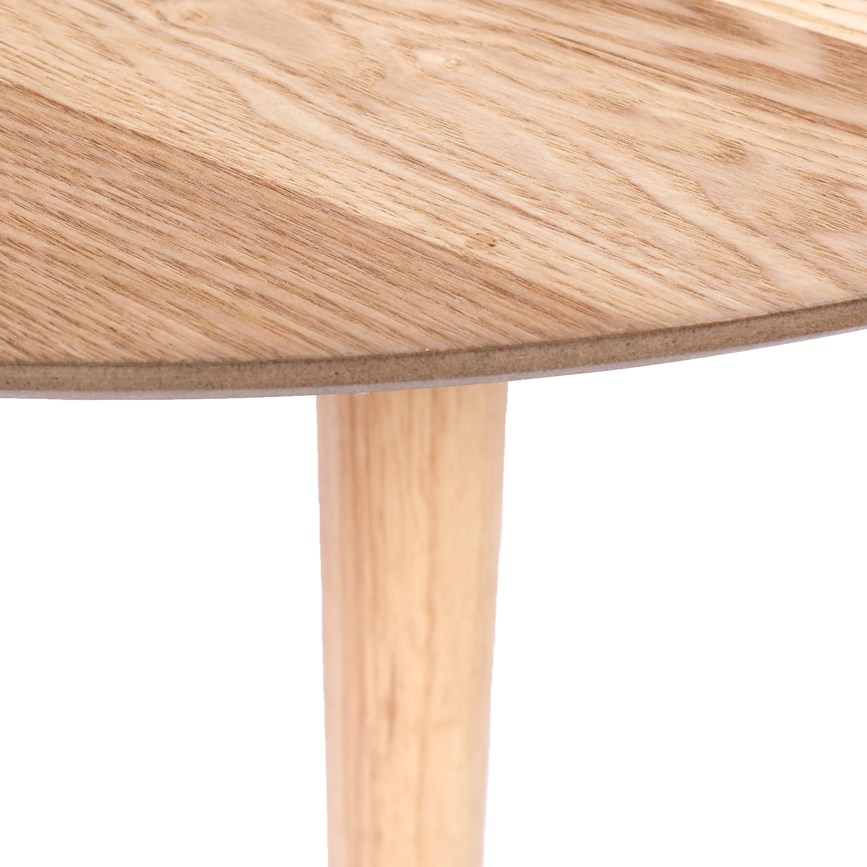 TRADITION - Table a manger ronde 4 personnes en pin massif D90 coloris naturel - Image 7